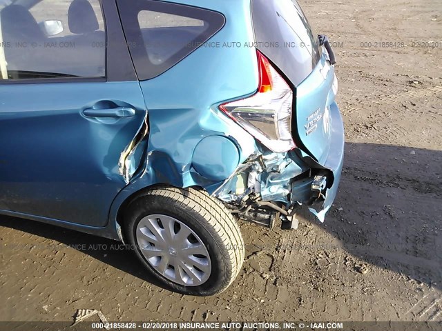 3N1CE2CP0GL366060 - 2016 NISSAN VERSA NOTE S/S PLUS/SV/SL/SR Light Blue photo 6