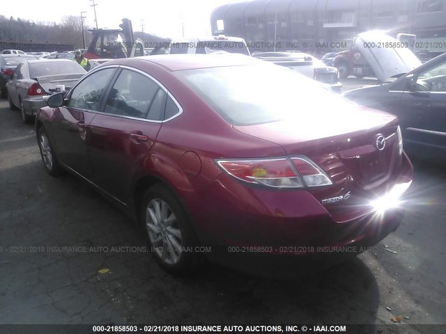 1YVHZ8DH5C5M20894 - 2012 MAZDA 6 I RED photo 3