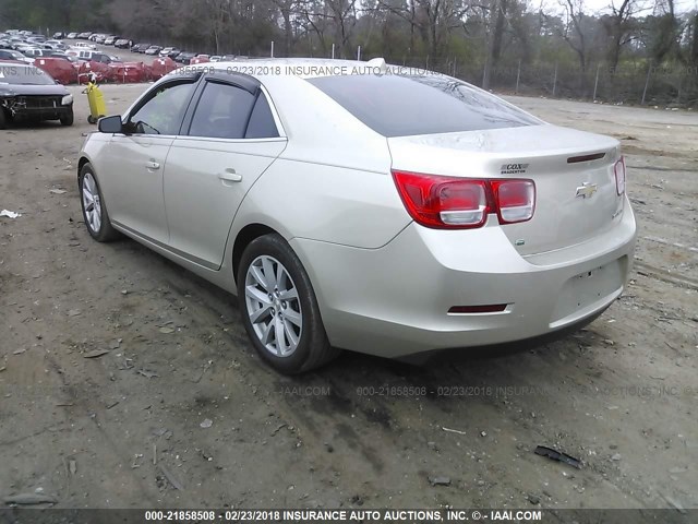 1G11E5SL6EF280739 - 2014 CHEVROLET MALIBU 2LT GRAY photo 3