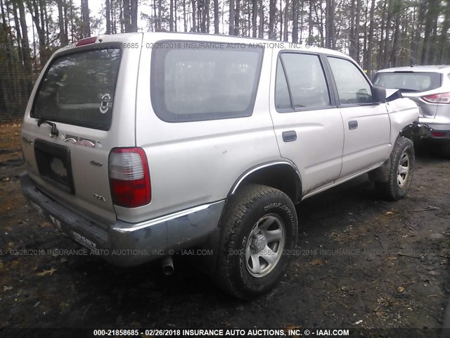 JT3HM84R9X0035424 - 1999 TOYOTA 4RUNNER SR5 Champagne photo 4