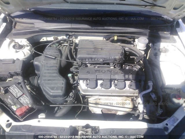 2HGES16324H555591 - 2004 HONDA CIVIC DX VP 白色 照片 10