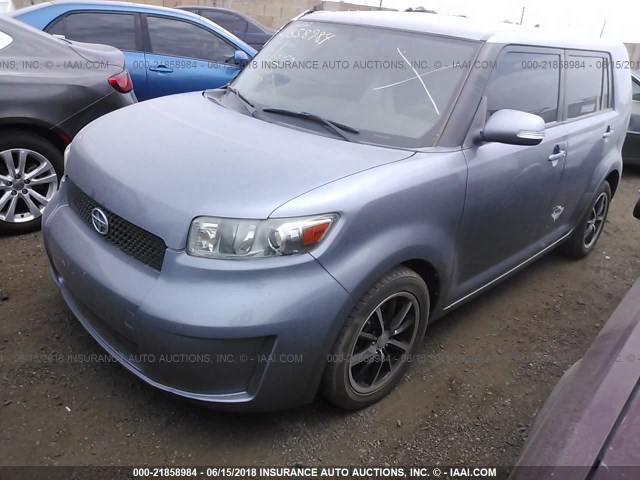 JTLZE4FE8A1099072 - 2010 TOYOTA SCION XB Light Blue photo 2