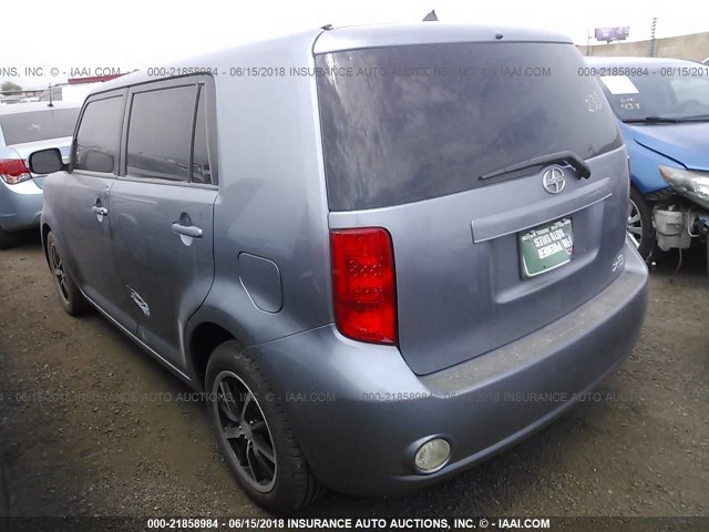 JTLZE4FE8A1099072 - 2010 TOYOTA SCION XB Light Blue photo 3