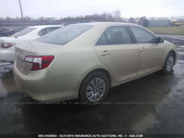 4T1BF1FK3CU585672 - 2012 TOYOTA CAMRY SE/LE/XLE Қоңыр фото 4