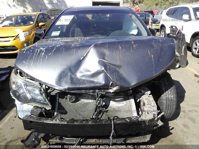 4T1BF1FK4DU289531 - 2013 TOYOTA CAMRY L/SE/LE/XLE GRAY photo 6