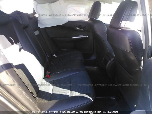 4T1BF1FK4DU289531 - 2013 TOYOTA CAMRY L/SE/LE/XLE GRAY photo 8