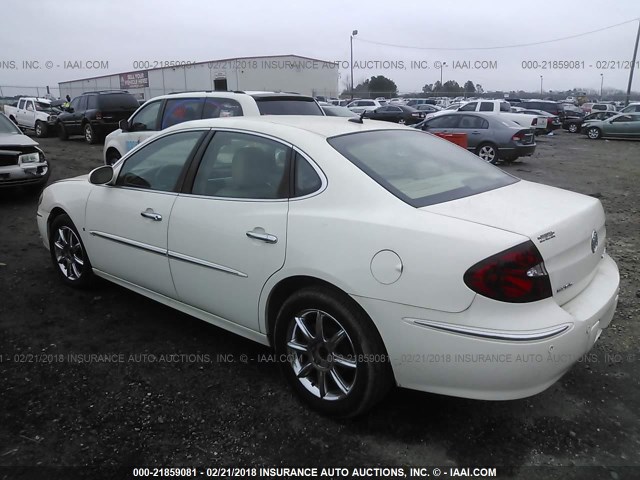 2G4WE587361242087 - 2006 BUICK LACROSSE CXS WHITE photo 3