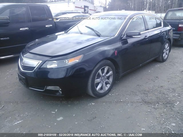 19UUA8F52DA010255 - 2013 ACURA TL TECH BLACK photo 2