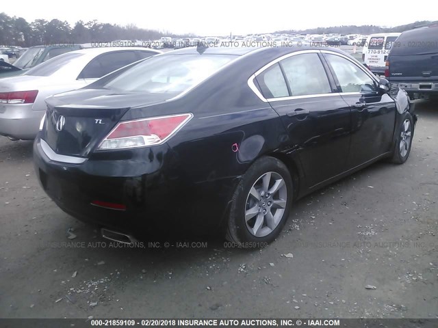 19UUA8F52DA010255 - 2013 ACURA TL TECH BLACK photo 4