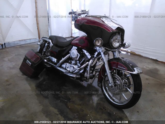 1HD1FCW105Y626630 - 2005 HARLEY-DAVIDSON FLHTCUI BURGUNDY photo 1