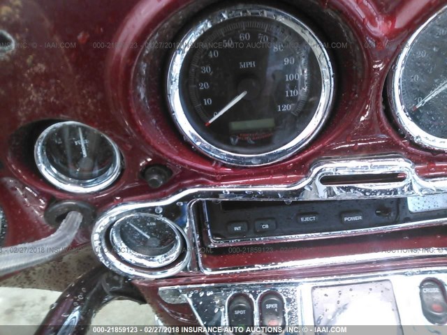 1HD1FCW105Y626630 - 2005 HARLEY-DAVIDSON FLHTCUI BURGUNDY photo 7