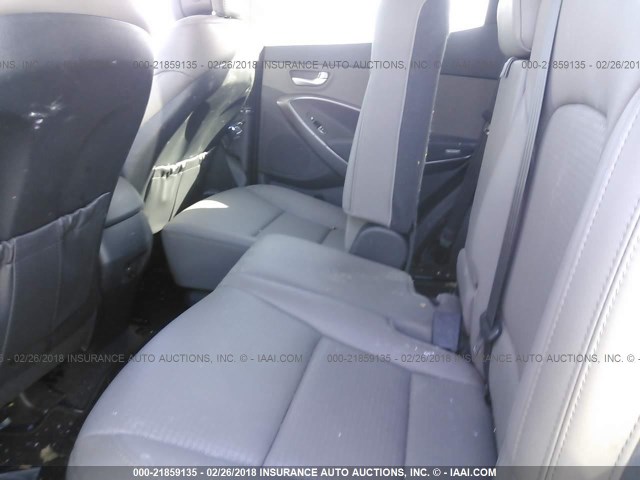 5XYZU3LAXDG112273 - 2013 HYUNDAI SANTA FE SPORT  SILVER photo 8