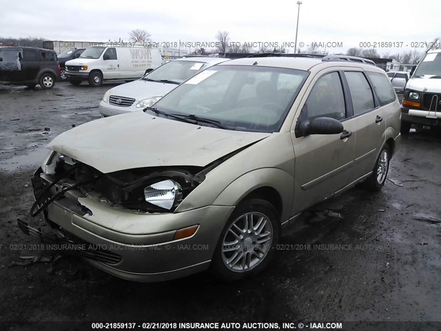 1FAFP36322W243047 - 2002 FORD FOCUS SE/SE COMFORT/ZTW/SE SPRT TAN photo 2