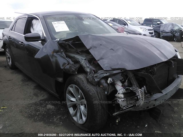 2C3CCAAG0FH786400 - 2015 CHRYSLER 300 LIMITED GRAY photo 1