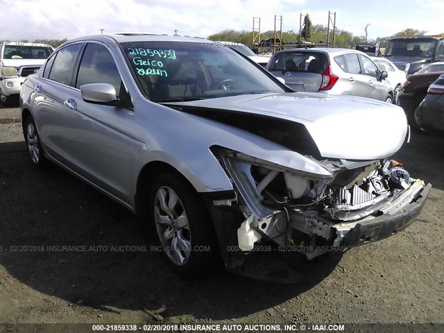 1HGCP36718A048158 - 2008 HONDA ACCORD EX SILVER photo 1