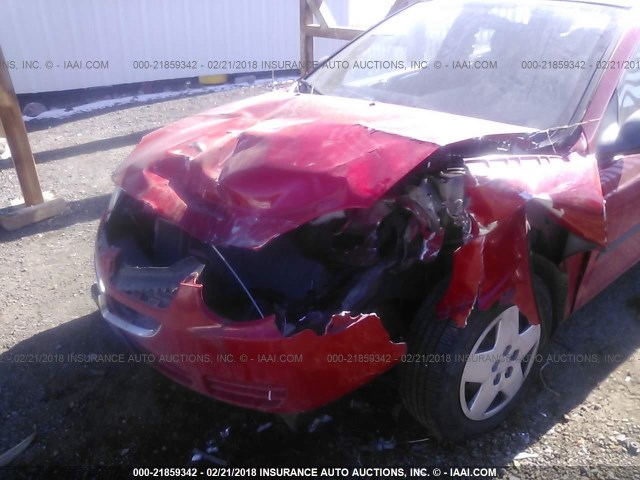 1B3ES26C14D554662 - 2004 DODGE NEON SE RED photo 6