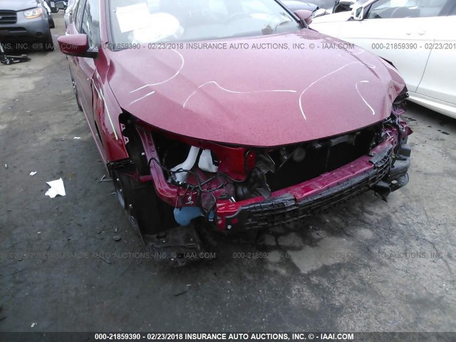 1HGCR2F57HA120273 - 2017 HONDA ACCORD SPORT 红色 照片 6