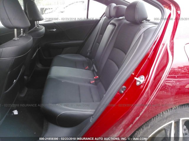 1HGCR2F57HA120273 - 2017 HONDA ACCORD SPORT 红色 照片 8