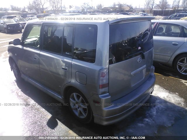 JTLKT334850186382 - 2005 TOYOTA SCION XB ნაცრისფერი ფოტო 3