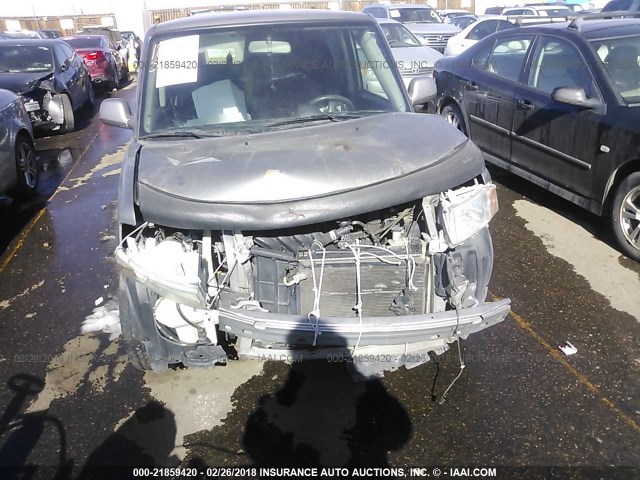 JTLKT334850186382 - 2005 TOYOTA SCION XB ნაცრისფერი ფოტო 6