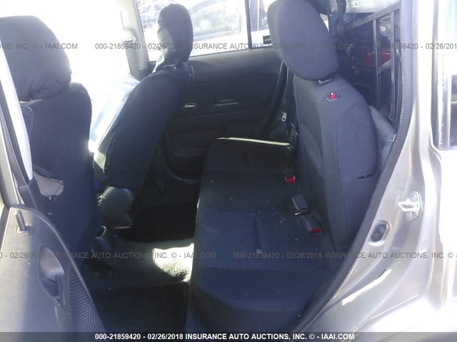 JTLKT334850186382 - 2005 TOYOTA SCION XB ნაცრისფერი ფოტო 8