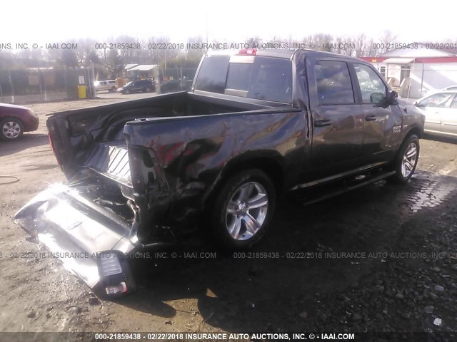 1C6RR7MT8HS612478 - 2017 RAM 1500 SPORT GRAY photo 4