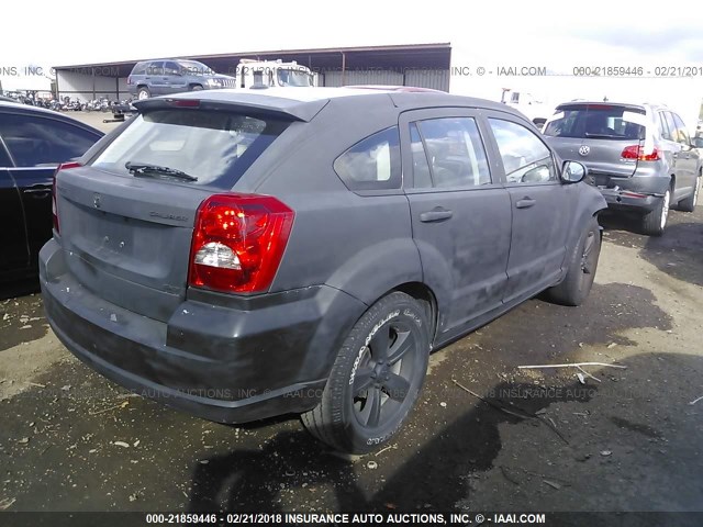 1B3CB4HA8AD613393 - 2010 DODGE CALIBER SXT BLACK photo 4