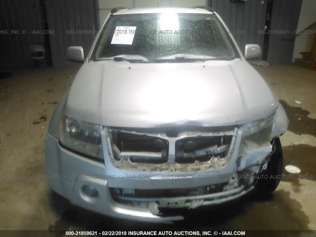 JS3TE944784102191 - 2008 SUZUKI GRAND VITARA XSPORT SILVER photo 6