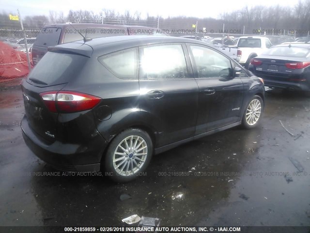 1FADP5AU3DL502510 - 2013 FORD C-MAX SE BLACK photo 4