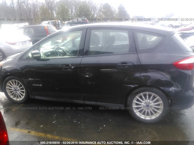 1FADP5AU3DL502510 - 2013 FORD C-MAX SE BLACK photo 6