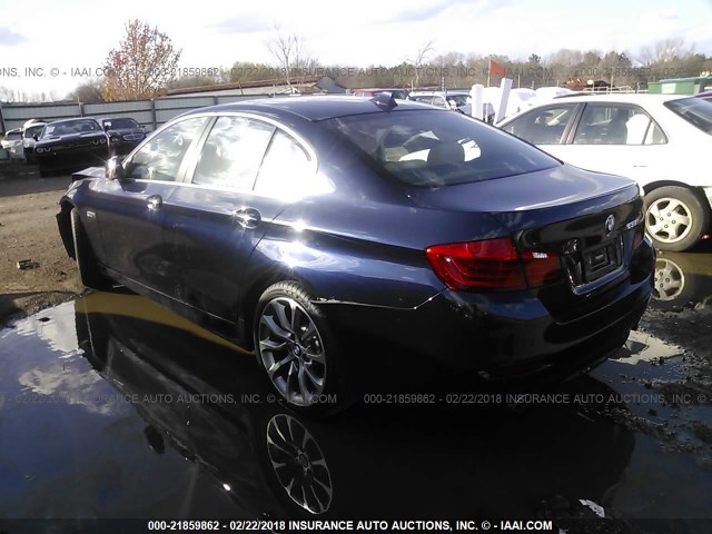 WBA5B1C58GG133004 - 2016 BMW 535 I Dark Blue photo 3