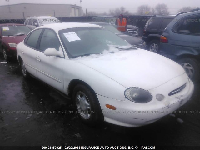 1FAFP52U8WA252459 - 1998 FORD TAURUS LX/SE WHITE photo 1