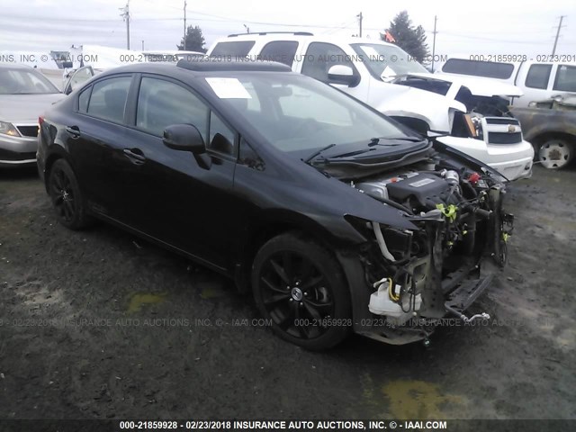 2HGFB6E53CH706568 - 2012 HONDA CIVIC SI BLACK photo 1