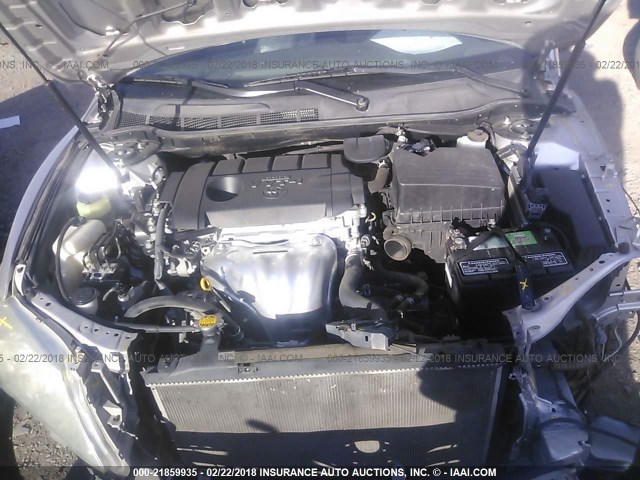4T1BF3EK7BU713438 - 2011 TOYOTA CAMRY SE/LE/XLE Серебристый фото 10