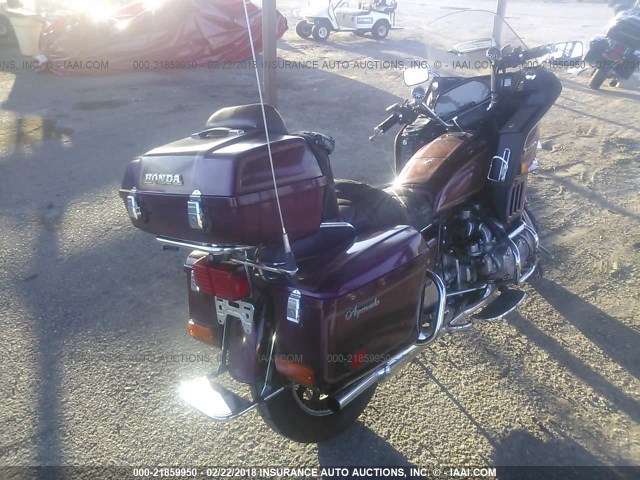 1HFSC0225DA327045 - 1983 HONDA GL1100 A BURGUNDY photo 4