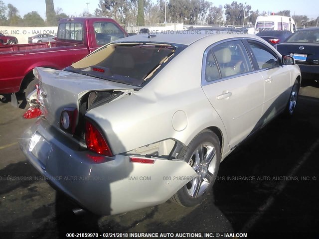 1G1ZJ57749F179859 - 2009 CHEVROLET MALIBU 2LT GOLD photo 4