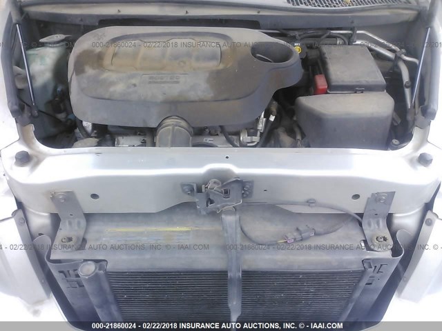 3GNDA13D37S631449 - 2007 CHEVROLET HHR LS SILVER photo 10
