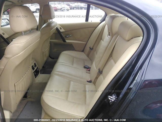 WBANF73597CU25419 - 2007 BMW 530 XI BLACK photo 8