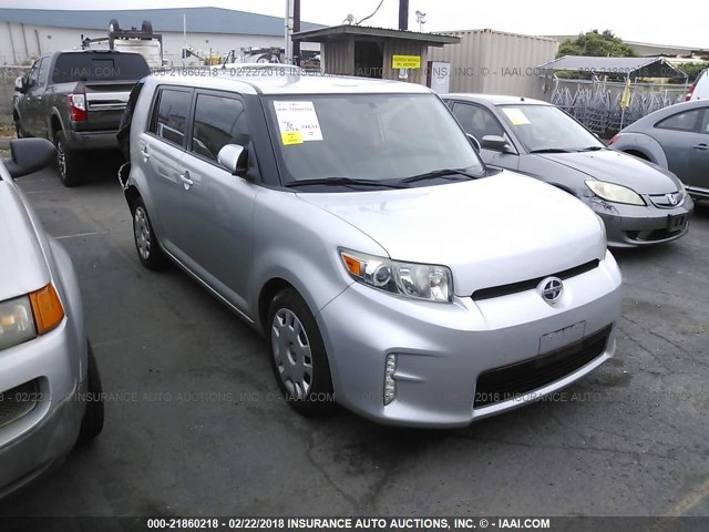 JTLZE4FE5EJ050384 - 2014 TOYOTA SCION XB SILVER photo 1
