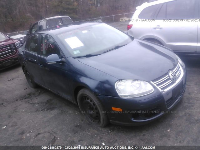 3VWJZ7AJXAM003042 - 2010 VOLKSWAGEN JETTA S BLUE photo 1