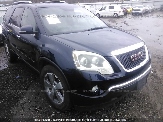 1GKER23D69J192333 - 2009 GMC ACADIA SLT-1 BLUE photo 1