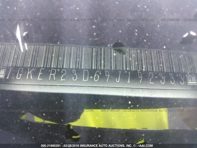 1GKER23D69J192333 - 2009 GMC ACADIA SLT-1 Blau Foto 9