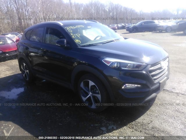 KM8J3CA21GU144796 - 2016 HYUNDAI TUCSON LIMITED/SPORT AND ECO/SE BLACK photo 1