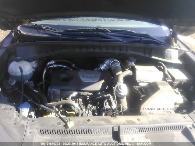 KM8J3CA21GU144796 - 2016 HYUNDAI TUCSON LIMITED/SPORT AND ECO/SE BLACK photo 10