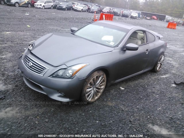 JN1CV6EK7EM112163 - 2014 INFINITI Q60 JOURNEY/IPL GRAY photo 2