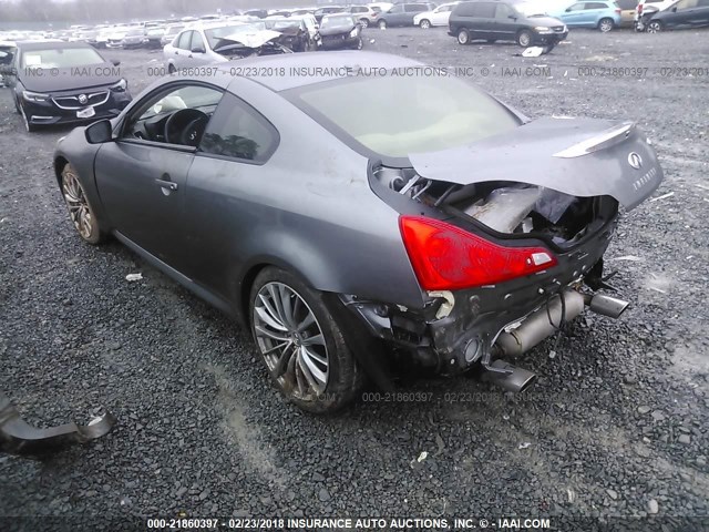 JN1CV6EK7EM112163 - 2014 INFINITI Q60 JOURNEY/IPL GRAY photo 3