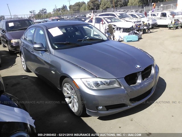 WBAPH5G51BNM76573 - 2011 BMW 328 I SULEV GRAY photo 1