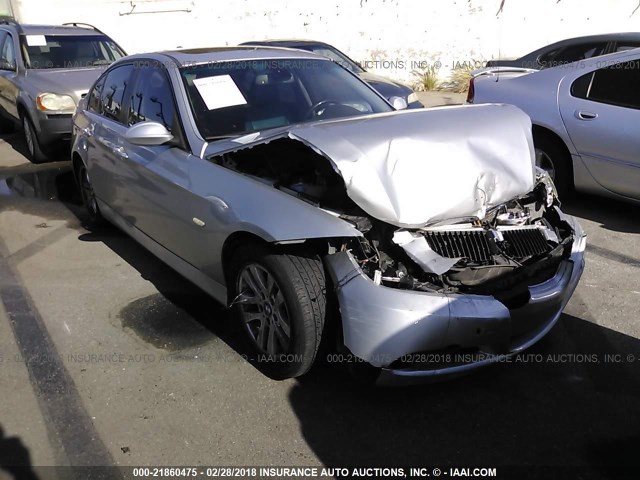 WBAVC53507FZ80125 - 2007 BMW 328 I SULEV SILVER photo 1