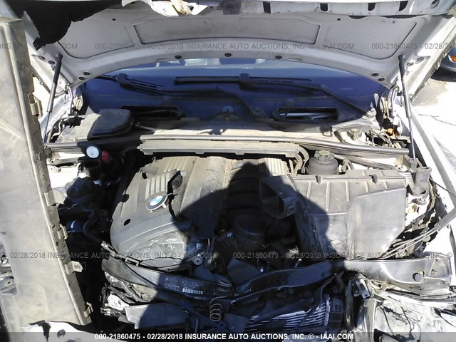 WBAVC53507FZ80125 - 2007 BMW 328 I SULEV SILVER photo 10