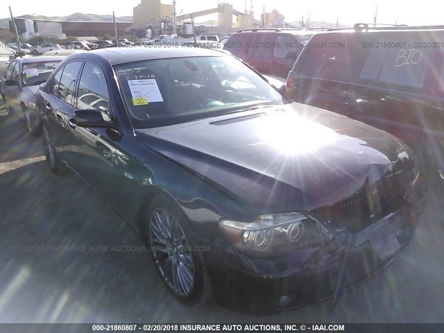 WBAHL83528DT12161 - 2008 BMW 750 I BLACK photo 1